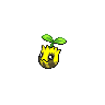 Sunkern front-facing sprite from Pokémon Black 2