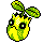 Sunkern shiny front-facing sprite from Pokémon Crystal