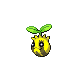 Sunkern front-facing sprite from Pokémon Pearl