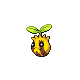 Sunkern shiny front-facing sprite from Pokémon Pearl