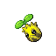 Sunkern front-facing sprite from Pokémon Emerald
