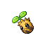 Sunkern shiny front-facing sprite from Pokémon Emerald