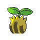 Sunkern back-facing sprite from Pokémon SoulSilver