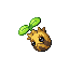 Sunkern shiny front-facing sprite from Pokémon Ruby