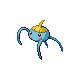 Surskit front-facing sprite from Pokémon Diamond