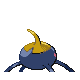 Surskit shiny back-facing sprite from Pokémon Diamond