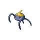 Surskit shiny front-facing sprite from Pokémon Diamond