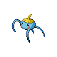 Surskit front-facing sprite from Pokémon HeartGold