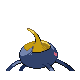 Surskit shiny back-facing sprite from Pokémon Platinum