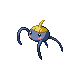 Surskit shiny front-facing sprite from Pokémon Platinum