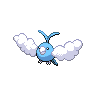 Swablu front-facing sprite from Pokémon White 2