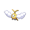 Swablu shiny front-facing sprite from Pokémon White