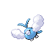 Swablu front-facing sprite from Pokémon Pearl