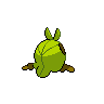 Swadloon shiny back-facing sprite from Pokémon Black 2