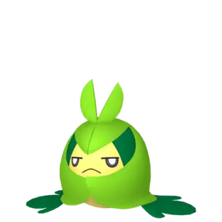 Swadloon front-facing sprite from Pokémon Scarlet