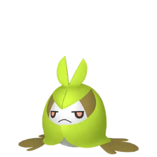 Swadloon shiny front-facing sprite from Pokémon Scarlet