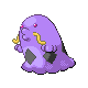 Swalot front-facing sprite from Pokémon HeartGold