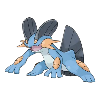 Swampert official artwork