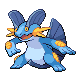Swampert front-facing sprite from Pokémon HeartGold