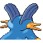 Swampert back-facing sprite from Pokémon Ruby
