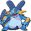 Swampert front-facing sprite from Pokémon Ruby