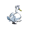 Swanna back-facing sprite from Pokémon Black 2