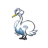 Swanna front-facing sprite from Pokémon White