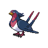 Swellow front-facing sprite from Pokémon Black 2