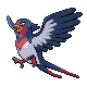 Swellow front-facing sprite from Pokémon Pearl