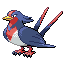 Swellow front-facing sprite from Pokémon Emerald