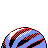 Swinub shiny back-facing sprite from Pokémon Crystal