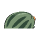 Swinub shiny back-facing sprite from Pokémon Diamond