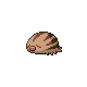 Swinub front-facing sprite from Pokémon SoulSilver