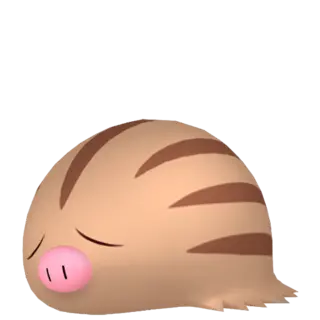 Swinub front-facing sprite from Pokémon Legends: Arceus