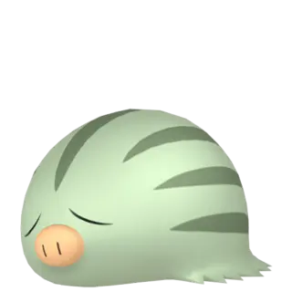 Swinub shiny front-facing sprite from Pokémon Legends: Arceus