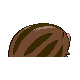 Swinub back-facing sprite from Pokémon Platinum