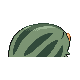 Swinub shiny back-facing sprite from Pokémon Platinum