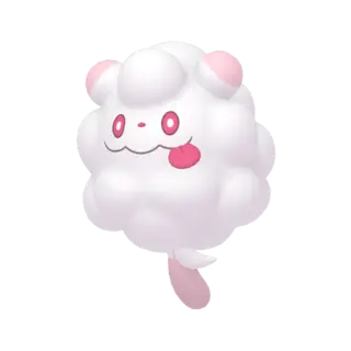 Swirlix front-facing sprite from Pokémon Alpha Sapphire