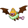 Swoobat shiny front-facing sprite from Pokémon White 2