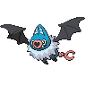 Swoobat front-facing sprite from Pokémon Black
