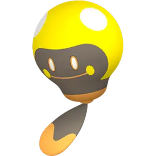 Tadbulb front-facing sprite from Pokémon Violet
