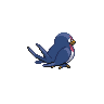 Taillow back-facing sprite from Pokémon White
