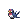 Taillow front-facing sprite from Pokémon White