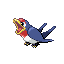 Taillow front-facing sprite from Pokémon Emerald