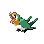 Taillow shiny front-facing sprite from Pokémon Emerald