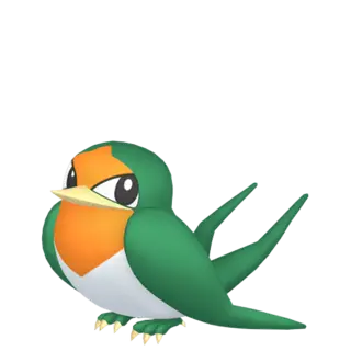 Taillow shiny front-facing sprite from Pokémon Alpha Sapphire