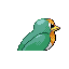 Taillow shiny back-facing sprite from Pokémon Sapphire