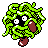 Tangela shiny front-facing sprite from Pokémon Crystal