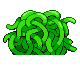 Tangela shiny back-facing sprite from Pokémon Diamond