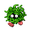 Tangela shiny front-facing sprite from Pokémon FireRed